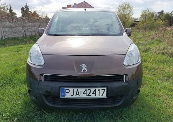 Peugeot Partner cena 29500 przebieg: 101331, rok produkcji 2013 z Jarocin małe 56